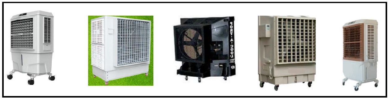 Outdoor cooling machines